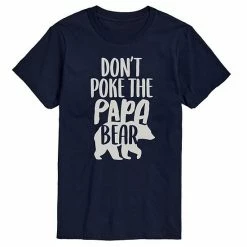 Licensed Character Men's Don't Poke The Papa Bear Tee Navy -Licensed Character Shop unnamed file 16623