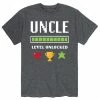 Licensed Character Men's Uncle Level Unlocked Tee Blue -Licensed Character Shop unnamed file 16628