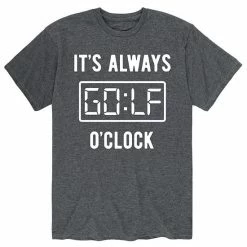 Licensed Character Men's It's Always Golf O'Clock Tee Grey -Licensed Character Shop unnamed file 16632