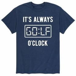Licensed Character Men's It's Always Golf O'Clock Tee Grey -Licensed Character Shop unnamed file 16633