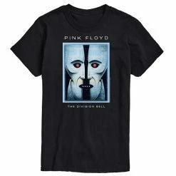 Licensed Character Men's Pink Floyd Division Bell Album Tee Dark Brown