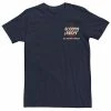 Licensed Character Men's Netflix Stranger Things Scoops Ahoy Ice Cream Parlor Tee Navy -Licensed Character Shop unnamed file 16638