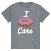 Licensed Character Men's I Donut Care Tee Blue -Licensed Character Shop unnamed file 16653