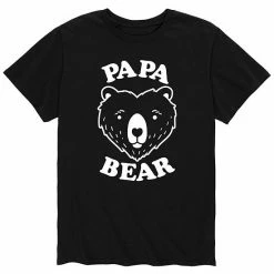 Licensed Character Big & Tall Papa Bear Valentine's Day Tee Red -Licensed Character Shop unnamed file 16675