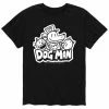 Licensed Character Men's Dog Man White Logo Tee Heather Red -Licensed Character Shop unnamed file 16676