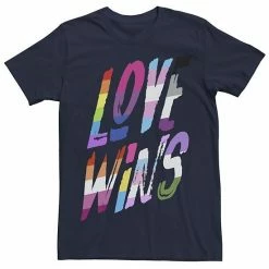 Licensed Character Men's Winning Love Pride Tee