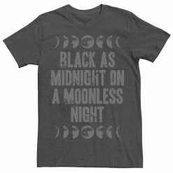 Licensed Character Men's Twin Peaks Black As Midnight Moonless Night Tee