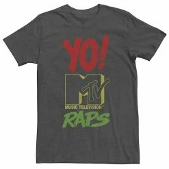 Licensed Character Men's Yo! MTV Raps Rasta Short Sleeve Tee
