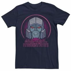 Licensed Character Men's Transformers All Hail Megatron Portrait Tee