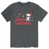 Licensed Character Men's Peanuts Happy Holidays Tee Royal Blue -Licensed Character Shop unnamed file 16822