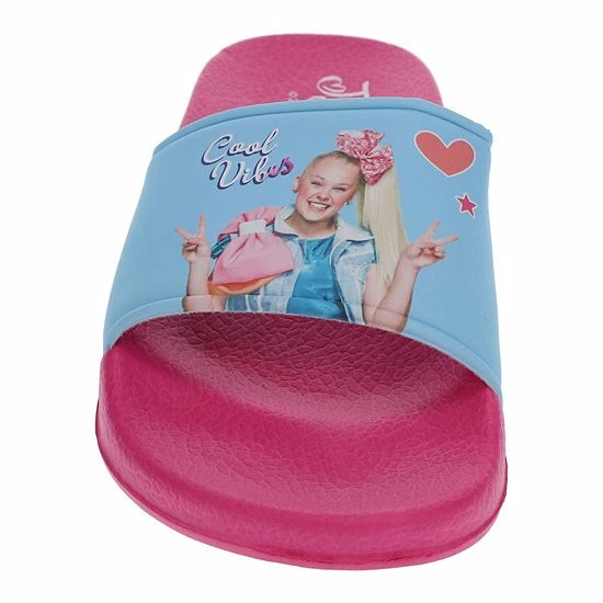 Licensed Character Girls 4-12 JoJo Siwa Top & Bottoms Pajama Set & Slide Sandals 8 Licensed Character Girls 4-12 JoJo Siwa Top & Bottoms Pajama Set & Slide Sandals - Image 6