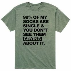 Licensed Character Men's Socks Are Single Tee Green 6 Licensed Character Men's Socks Are Single Tee Green -Licensed Character Shop unnamed file 16883