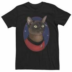 Licensed Character Mens Star Trek Uhura Cat Formation Tee