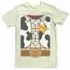 Licensed Character Men's Disney/Pixar Toy Story Woody Costume Tee Natural