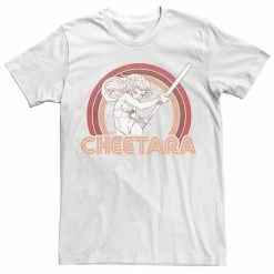 Licensed Character Men's ThunderCats Cheetara Retro Rainbow Tee