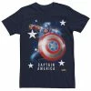 Licensed Character Men's Marvel Strike Force Captain America Graphic Tee -Licensed Character Shop unnamed file 17156