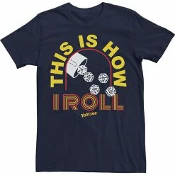 Licensed Character Men's Yahtzee Yellow This Is How I Roll Tee