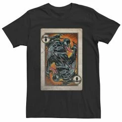 Licensed Character Men's Venom Playing Card Tee
