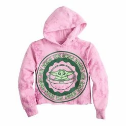 Licensed Character Girls 7-16 Star Wars Baby Yoda Skimmer Hoodie