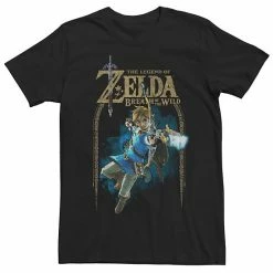 Licensed Character Men's Zelda Breath Of The Wild Link Archer Jump Tee