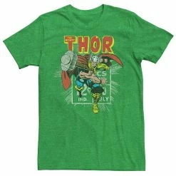Licensed Character Men's Thor Retro Comic Tee