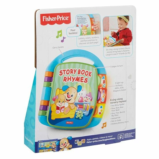 Licensed Character Fisher-Price Laugh & Learn Storybook Rhymes 7 Licensed Character Fisher-Price Laugh & Learn Storybook Rhymes - Image 5