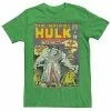 Licensed Character Men's Marvel The Incredible Hulk First Comic Cover Tee -Licensed Character Shop unnamed file 17404