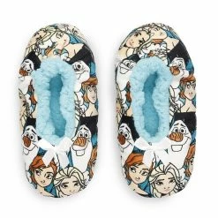 Licensed Character Disney's Frozen 2 Girls Fuzzy Babba Slipper Socks
