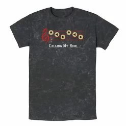 Licensed Character Men's Zelda Ocarina Notes Calling My Ride Crop Tee