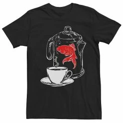 Licensed Character Men's Twin Peaks Fish Outlines Tee
