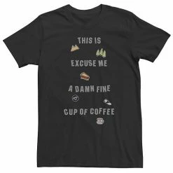 Licensed Character Men's Twin Peaks Excuse Me Tee