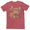 Licensed Character Men's Nintendo Super Mario Bowser Enemy Group Tee Red -Licensed Character Shop unnamed file 1770