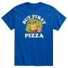 Licensed Character Men's Teenage Mutant Ninja Turtles But First Pizza Tee Blue 2 Licensed Character Men's Teenage Mutant Ninja Turtles But First Pizza Tee Blue -Licensed Character Shop unnamed file 17744