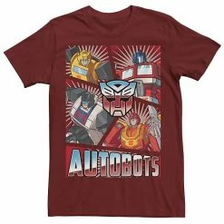 Licensed Character Men's Transformers Autobots Panels Tee