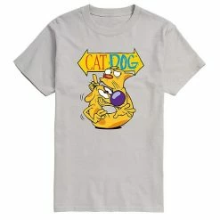 Licensed Character Men's CatDog Tee White -Licensed Character Shop unnamed file 17783