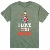 Licensed Character Men's SpongeBob Mr. Krabs I Love Money Tee Charcoal -Licensed Character Shop unnamed file 17808