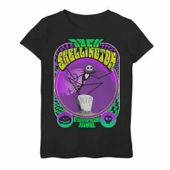 Licensed Character Disney's The Nightmare Before Christmas Girls 7-16 Jack Skellington Graphic Tee