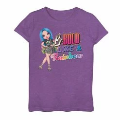 Licensed Character Girls 7-16 Rainbow High Rainbow Logo Graphic Tee