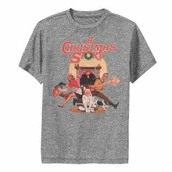 Licensed Character Boys 8-20 A Christmas Story Group Shot Logo Graphic Tee