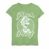 Licensed Character Girls 4-16 Nintendo Super Mario St. Patty's Luigi Pinch Proof Green Graphic Tee -Licensed Character Shop unnamed file 17912