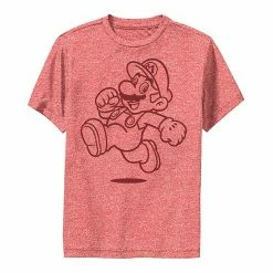 Licensed Character Boys 8-20 Super Mario Bros Front Runner Poster Tee
