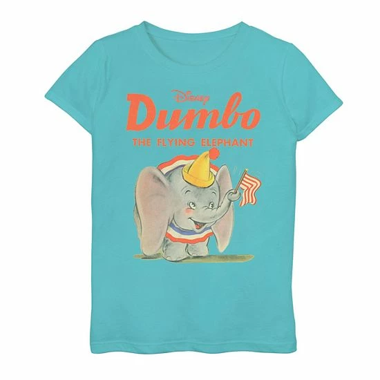Licensed Character Disney's Dumbo Girls 7-16 The Flying Elephant Graphic Tee 3 Licensed Character Disney's Dumbo Girls 7-16 The Flying Elephant Graphic Tee