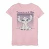 Licensed Character Disney's Lilo & Stitch Girls 7-16 Experiment 626 Striped Portrait Graphic Tee -Licensed Character Shop unnamed file 17936