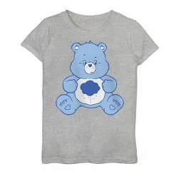 Licensed Character Girls 7-16 Care Bears Grumpy Bear Sit Figure Graphic Tee