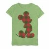Licensed Character Girls 7-16 Disney Mickey Mouse Plaid Fill Tee -Licensed Character Shop unnamed file 17938