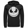 Licensed Character Men's Disney The Nightmare Before Christmas Jack Skellington Face Hoodie -Licensed Character Shop unnamed file 1797