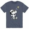 Licensed Character Men's Peanuts Snoopy Glasses Tee -Licensed Character Shop unnamed file 17978