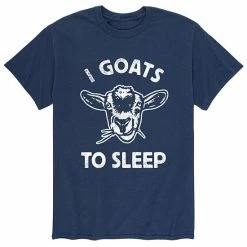 Licensed Character Men's I Goats To Sleep Tee Navy -Licensed Character Shop unnamed file 17987