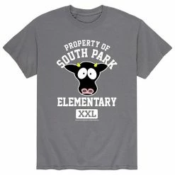 Licensed Character Men's South Park Elementary Tee Charcoal