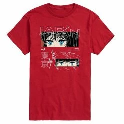Licensed Character Men's Anime Mortal Love Tee Red -Licensed Character Shop unnamed file 18012